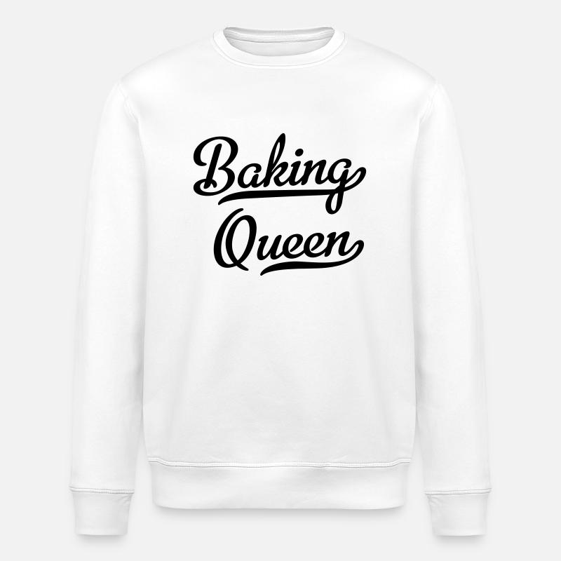 Bake - Stanley/Stella ROLLER Unisex Organic Sweatshirt - white