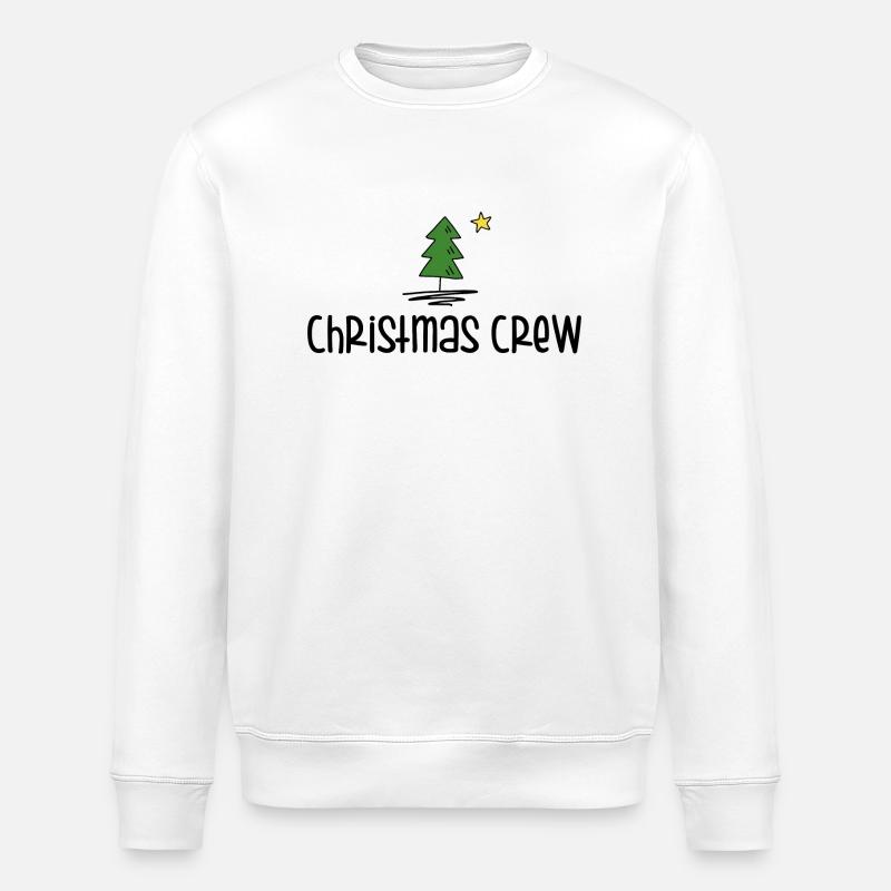Christmas Crew - Stanley/Stella Unisex Bio-Sweatshirt ROLLER - Weiß