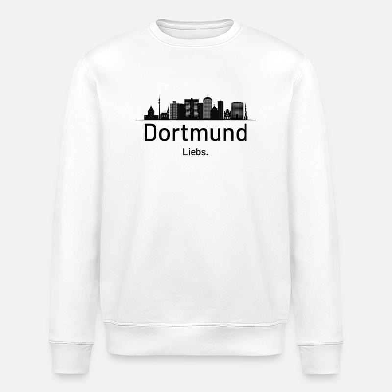 Dortmund. Liebs. - Stanley/Stella Unisex Bio-Sweatshirt ROLLER - Weiß