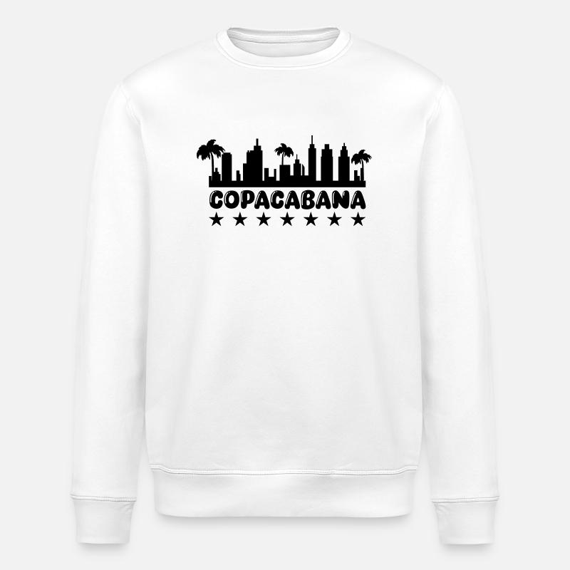 copacabana - Stanley/Stella Unisex Bio-Sweatshirt ROLLER - Weiß