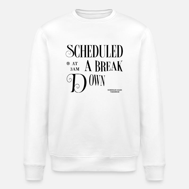 Scheduled Breakdown - Stanley/Stella Unisex Bio-Sweatshirt ROLLER - Weiß