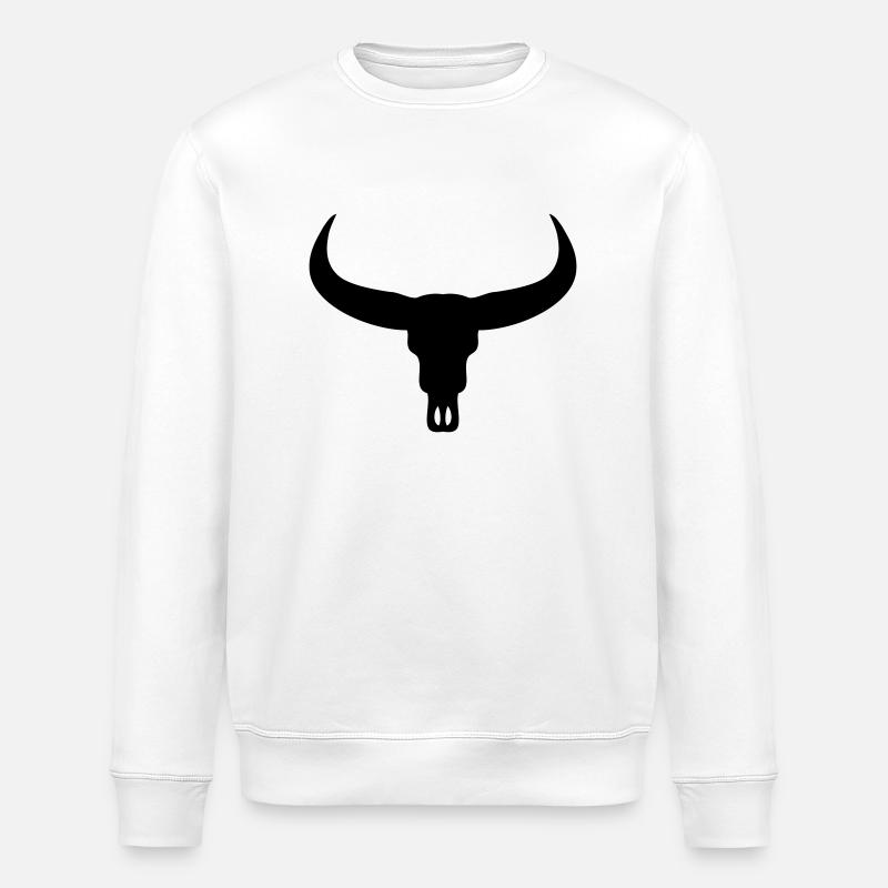 poulet - Sweat bio ROLLER Stanley/Stella Unisexe - blanc