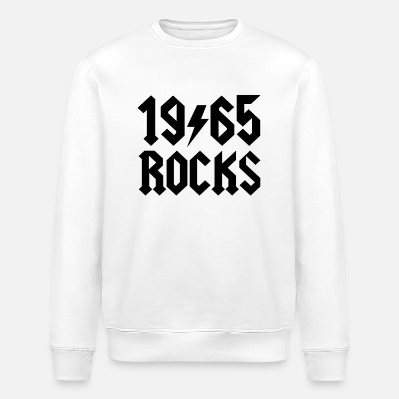 1965 - Stanley/Stella Unisex Bio-Sweatshirt ROLLER - Weiß