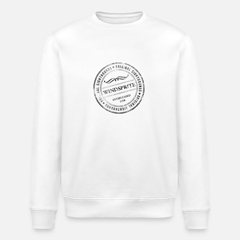 Windsprite Rubber Stamp - Stanley/Stella Unisex Bio-Sweatshirt ROLLER - Weiß