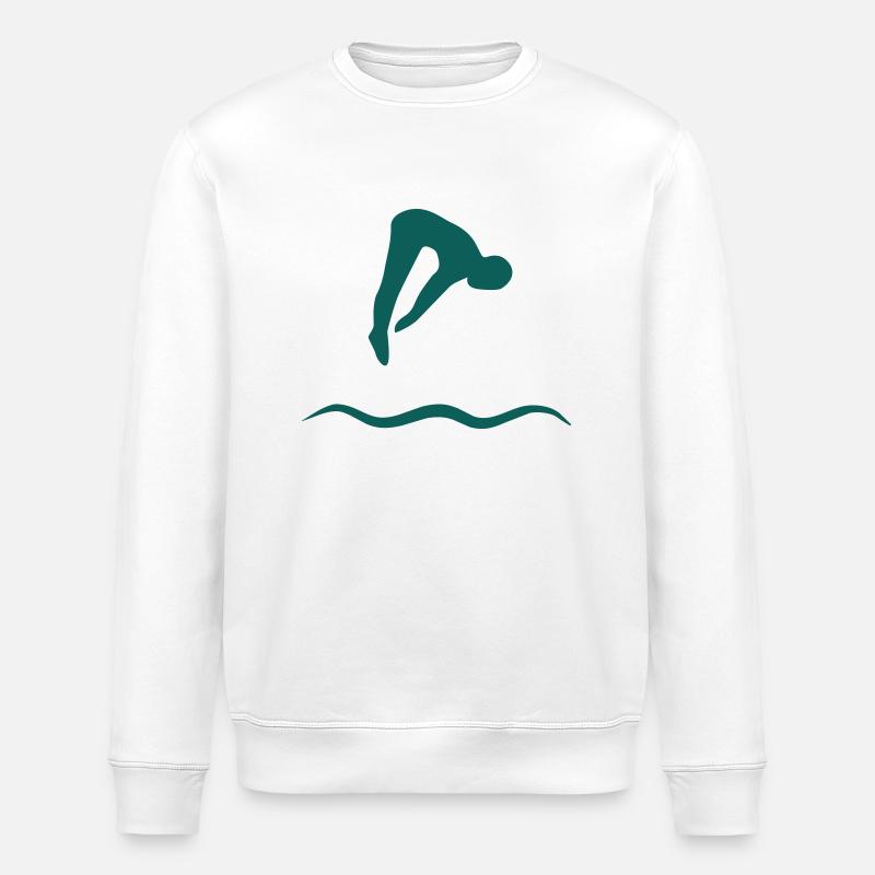 Turmspringer - Stanley/Stella Unisex Bio-Sweatshirt ROLLER - Weiß
