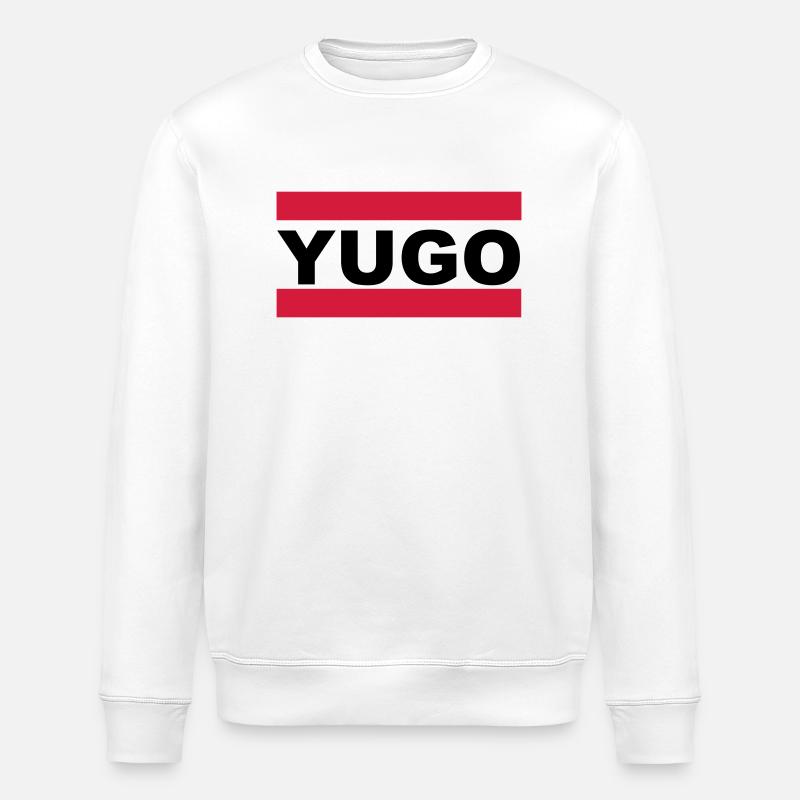 YUGO - Stanley/Stella Unisex Bio-Sweatshirt ROLLER - Weiß