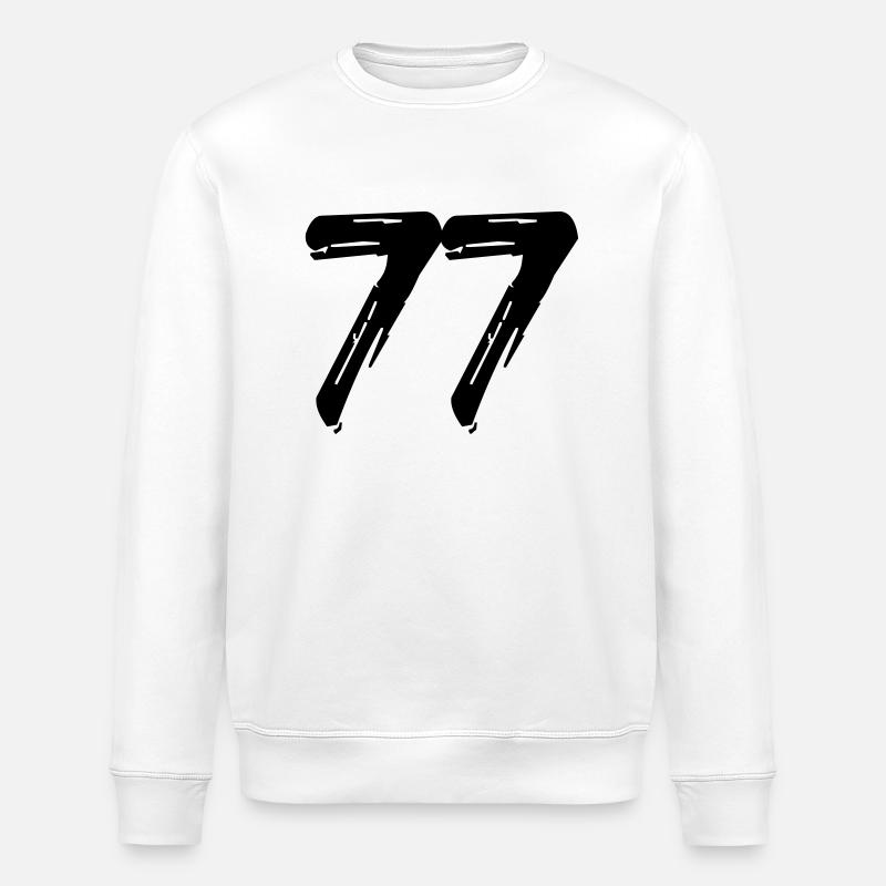 Brushed 77 - Stanley/Stella Unisex Bio-Sweatshirt ROLLER - Weiß
