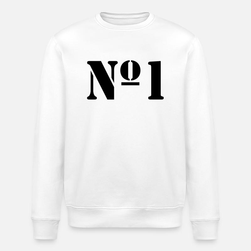 no1 - Sweat bio ROLLER Stanley/Stella Unisexe - blanc