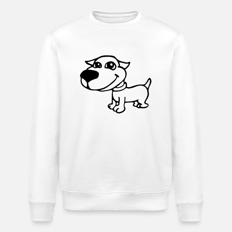 toutou - Sweat bio ROLLER Stanley/Stella Unisexe - blanc