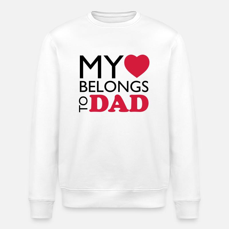 MHBT DAD - Sweat bio ROLLER Stanley/Stella Unisexe - blanc