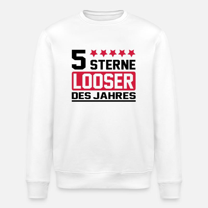 lâche - Sweat bio ROLLER Stanley/Stella Unisexe - blanc