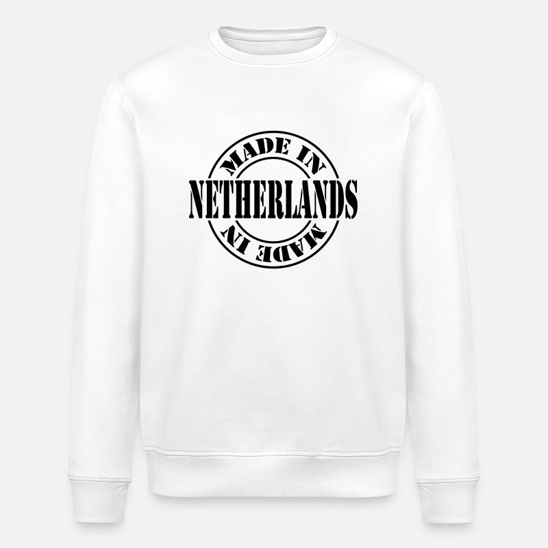 made in netherlands m1k2 - Sweat bio ROLLER Stanley/Stella Unisexe - blanc