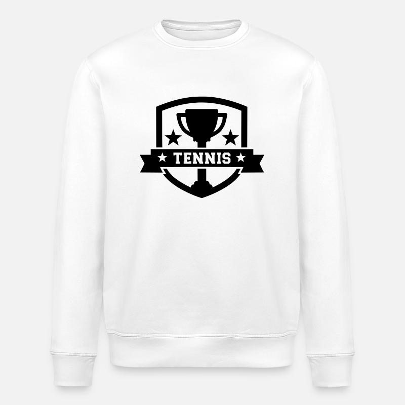 Tennis - Sweat bio ROLLER Stanley/Stella Unisexe - blanc