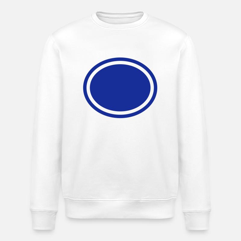 Ellipse, Background - Sweat bio ROLLER Stanley/Stella Unisexe - blanc