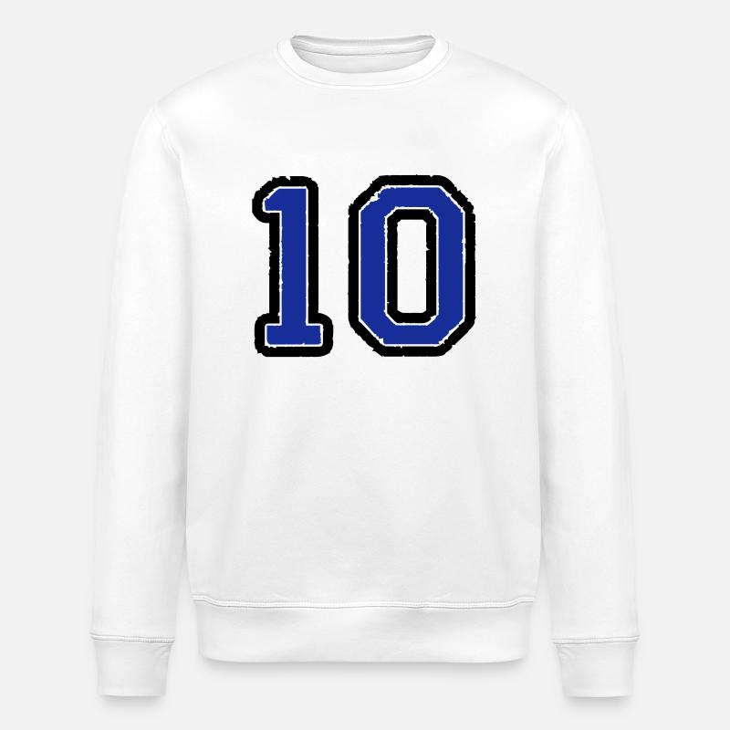 10 - Sweat bio ROLLER Stanley/Stella Unisexe - blanc