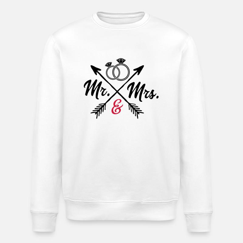 M. Et Mme. - Sweat bio ROLLER Stanley/Stella Unisexe - blanc