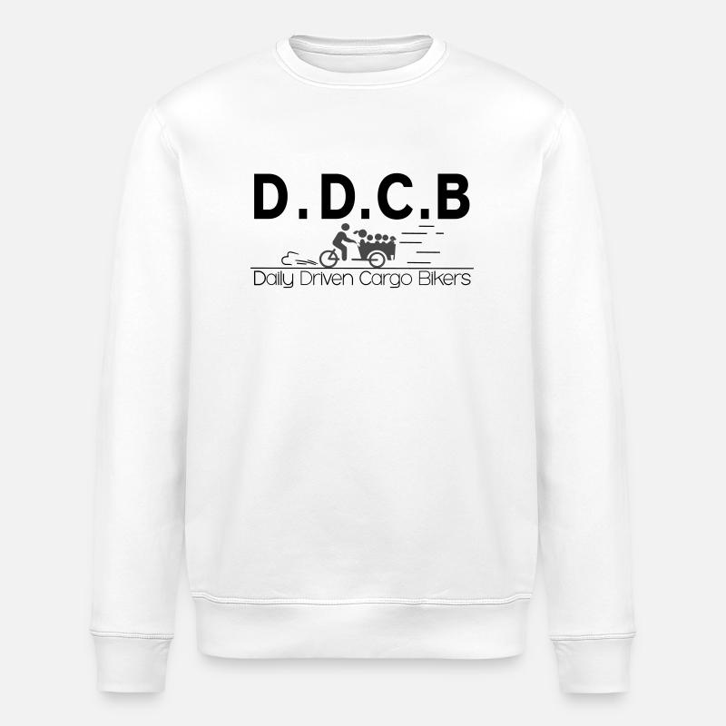 DDCB - Stanley/Stella ROLLER Unisex Organic Sweatshirt - white