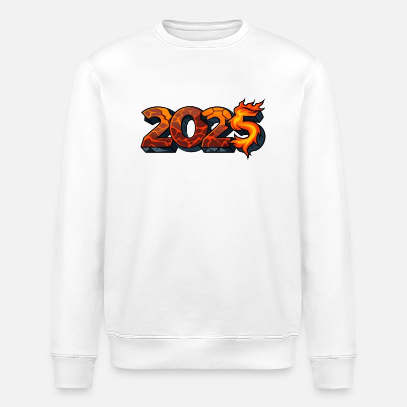 2025 - Stanley/Stella ROLLER Unisex Organic Sweatshirt - white