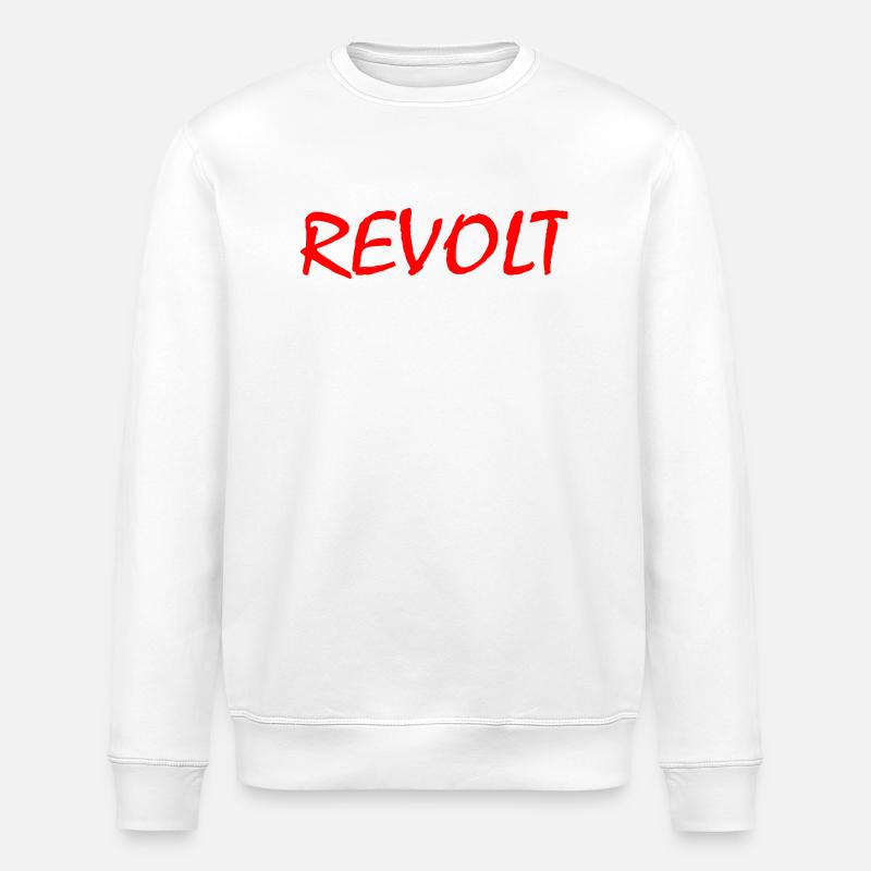 Revolt - Sweat bio ROLLER Stanley/Stella Unisexe - blanc