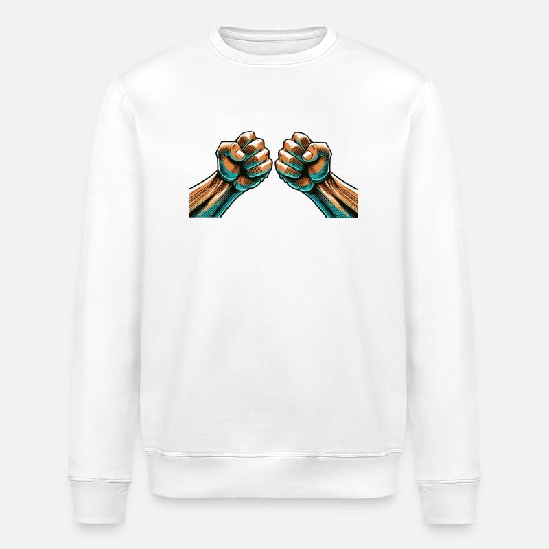 Faust - Stanley/Stella Unisex Bio-Sweatshirt ROLLER - Weiß