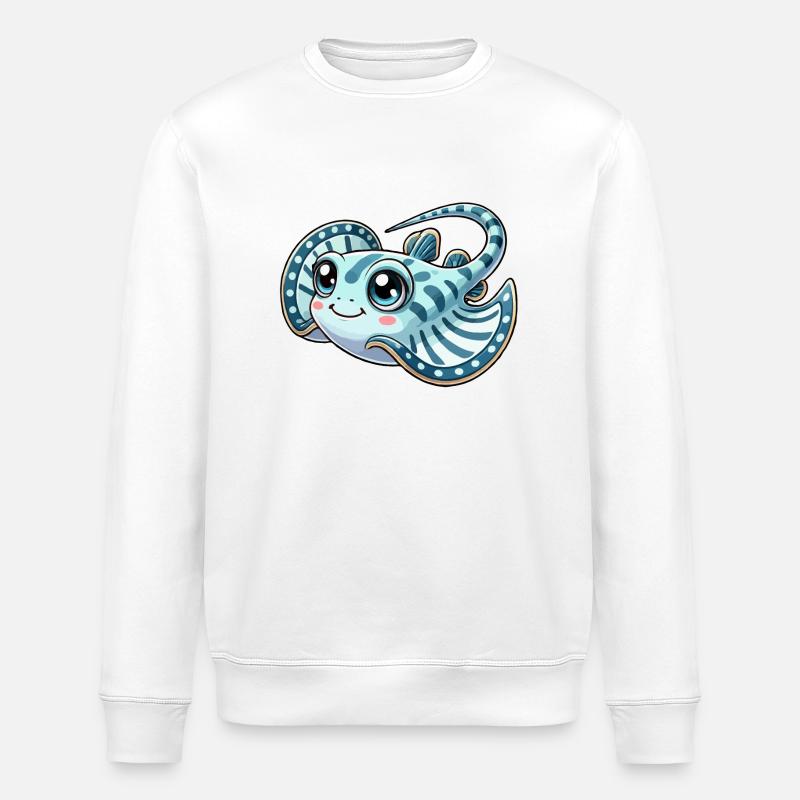 Ray enfant - Sweat bio ROLLER Stanley/Stella Unisexe - blanc