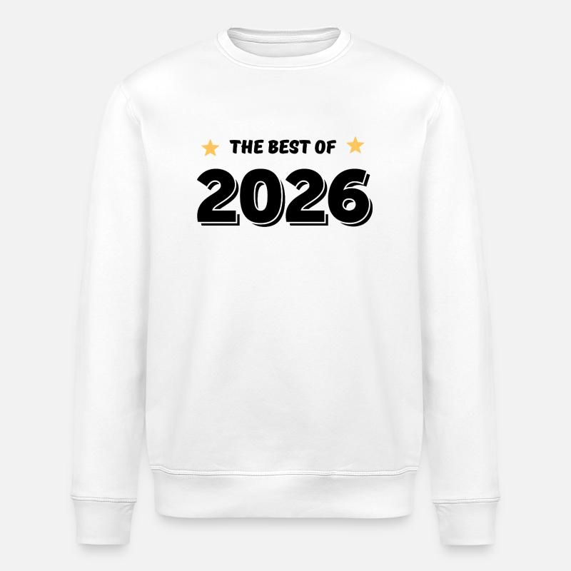 Das Beste aus 2026 - Stanley/Stella Unisex Bio-Sweatshirt ROLLER - Weiß