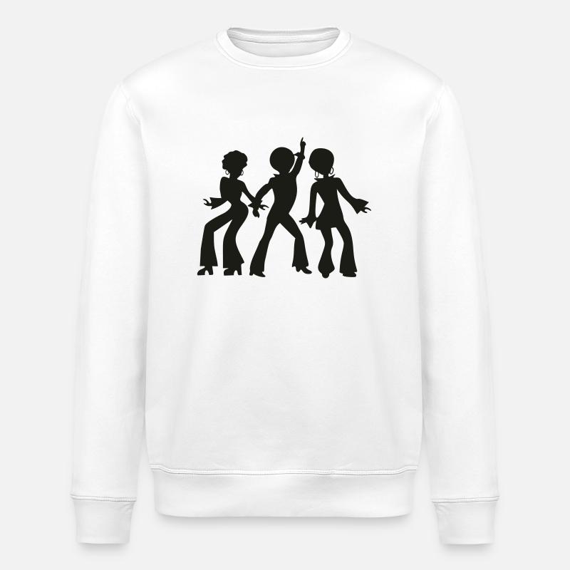dancing_people - Sweat bio ROLLER Stanley/Stella Unisexe - blanc