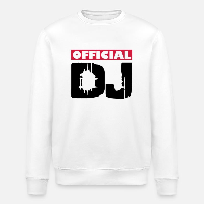 dj - Stanley/Stella Unisex Bio-Sweatshirt ROLLER - Weiß