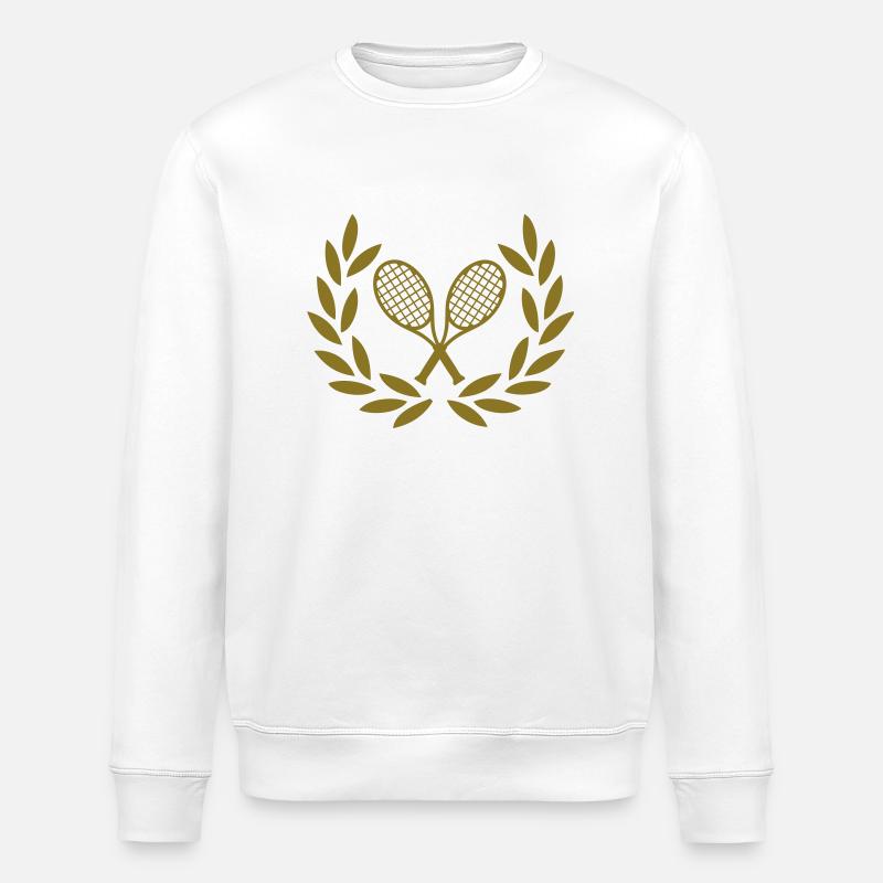 Tennis - Stanley/Stella Unisex Bio-Sweatshirt ROLLER - Weiß