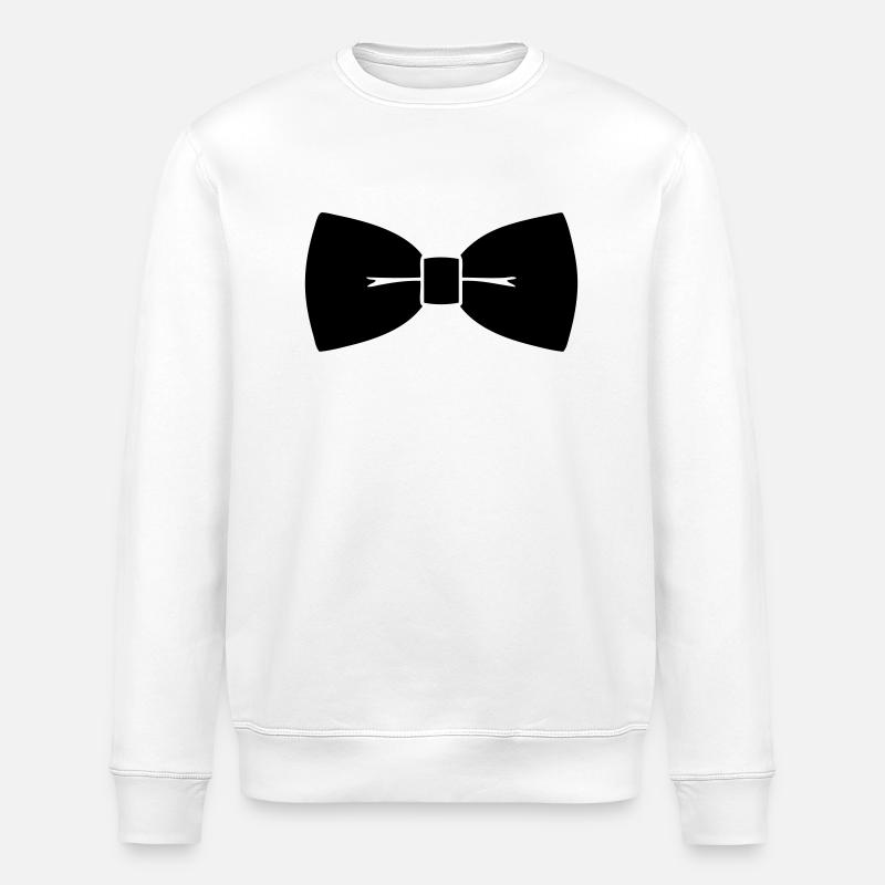 Fliege - Stanley/Stella Unisex Bio-Sweatshirt ROLLER - Weiß