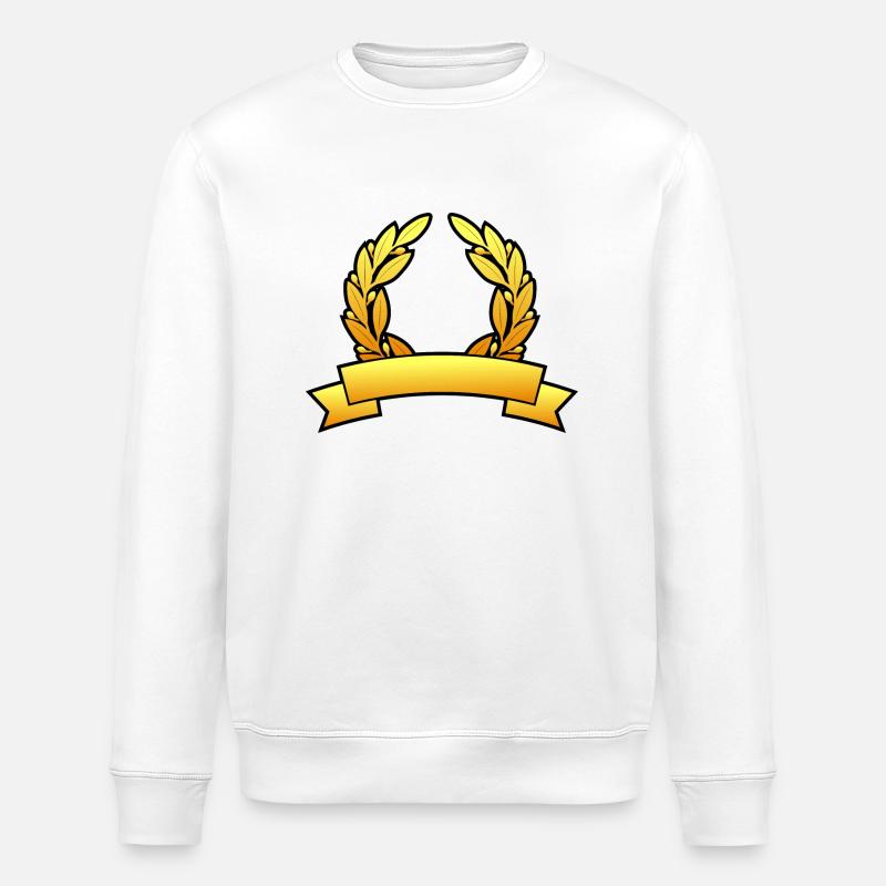 Ehrenkranz2 - Stanley/Stella Unisex Bio-Sweatshirt ROLLER - Weiß