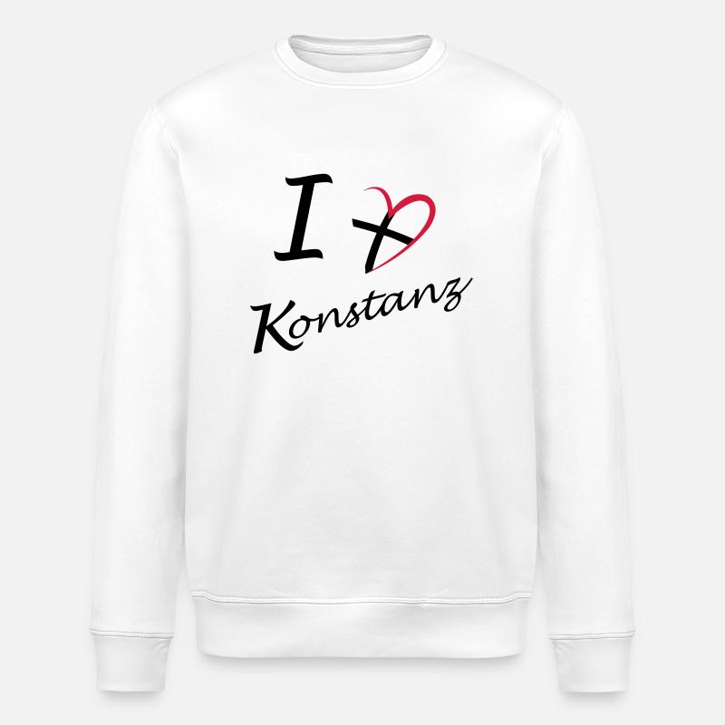 Konstanz Liebe - Stanley/Stella Unisex Bio-Sweatshirt ROLLER - Weiß