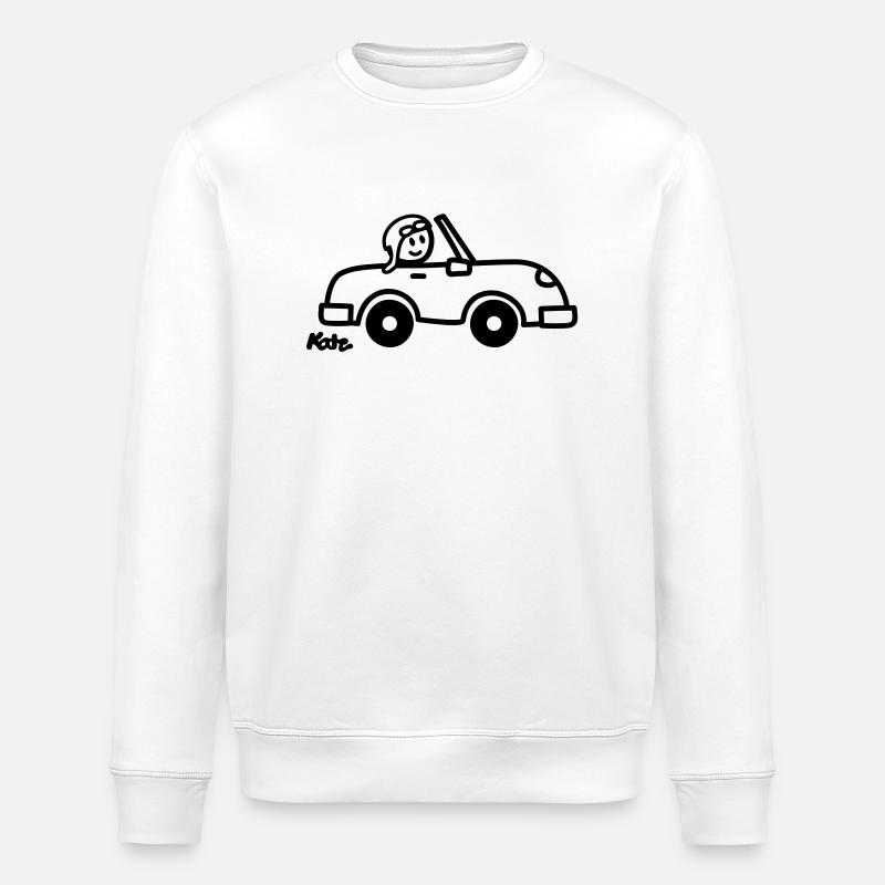 Cabrio mit Fahrer - Sweat bio ROLLER Stanley/Stella Unisexe - blanc