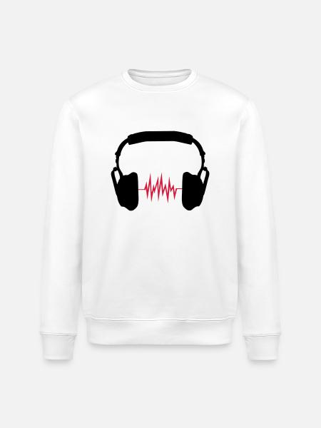 écouteurs - Sweat bio ROLLER Stanley/Stella Unisexe - blanc