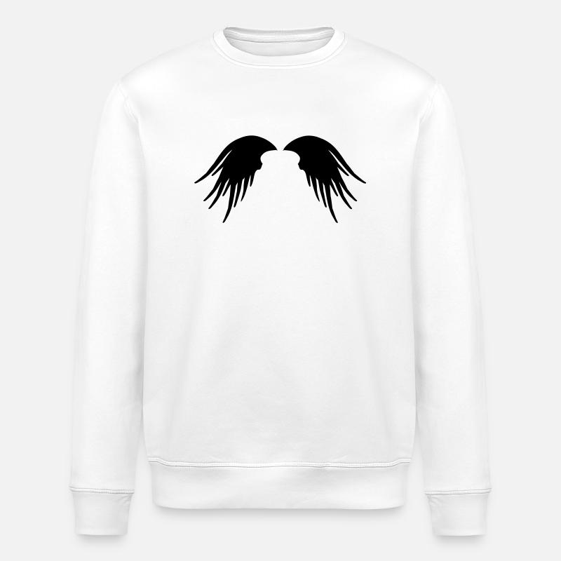 wings_fantasy_art - Sweat bio ROLLER Stanley/Stella Unisexe - blanc