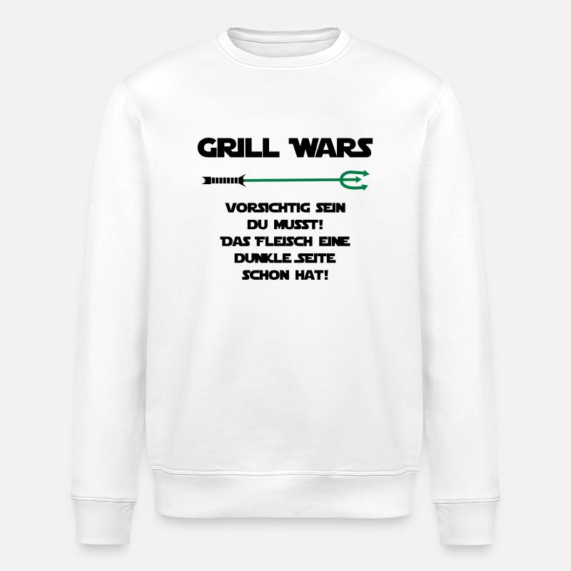 Grill Wars - Star Wars - Sweat bio ROLLER Stanley/Stella Unisexe - blanc