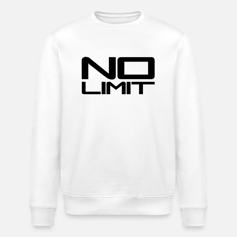 No Limit Design - Sweat bio ROLLER Stanley/Stella Unisexe - blanc