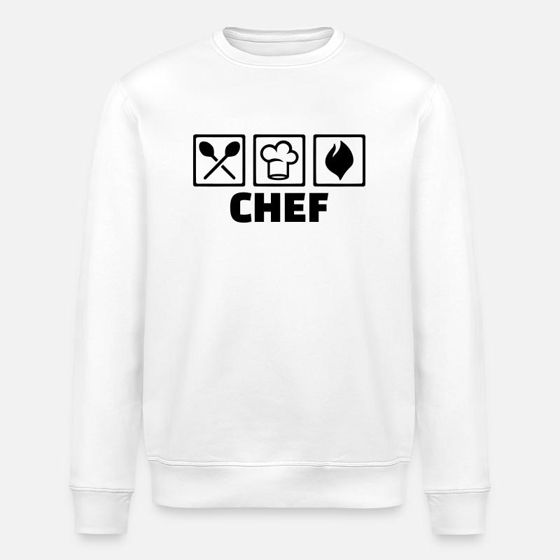 Koch - Stanley/Stella Unisex Bio-Sweatshirt ROLLER - Weiß