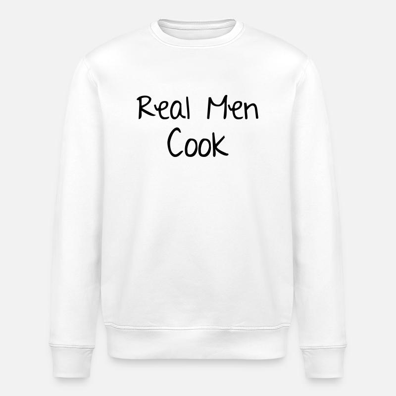 Men Cook - Stanley/Stella Unisex Bio-Sweatshirt ROLLER - Weiß