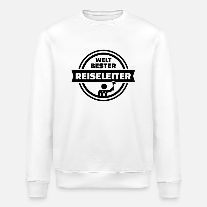 Reiseleiter - Stanley/Stella Unisex Bio-Sweatshirt ROLLER - Weiß