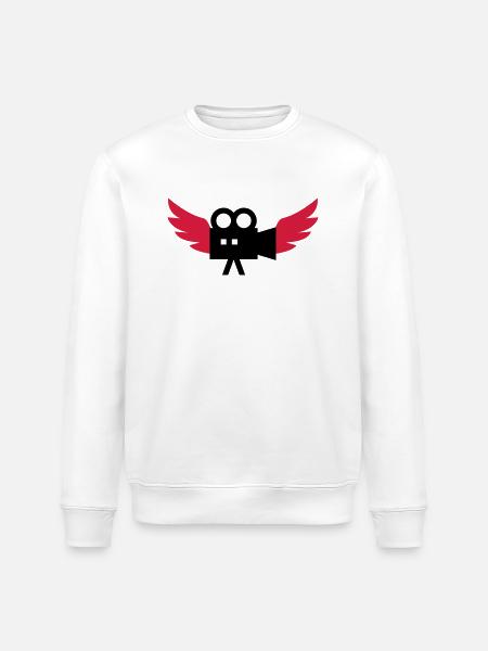 Cameraman / Camera / Kameramann / Kamera - Stanley/Stella ROLLER Unisex Organic Sweatshirt - white