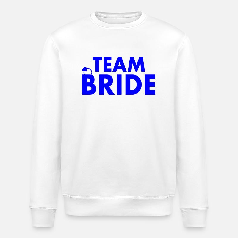 Team bride - Stanley/Stella Unisex Bio-Sweatshirt ROLLER - Weiß