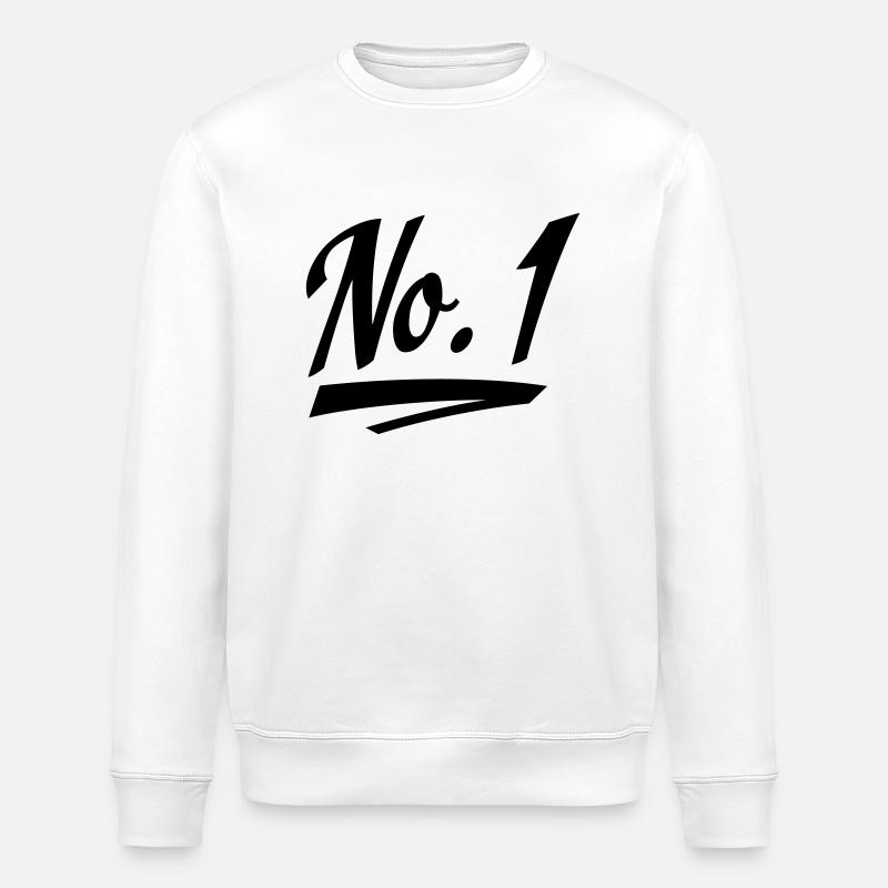 Numéro un - Sweat bio ROLLER Stanley/Stella Unisexe - blanc