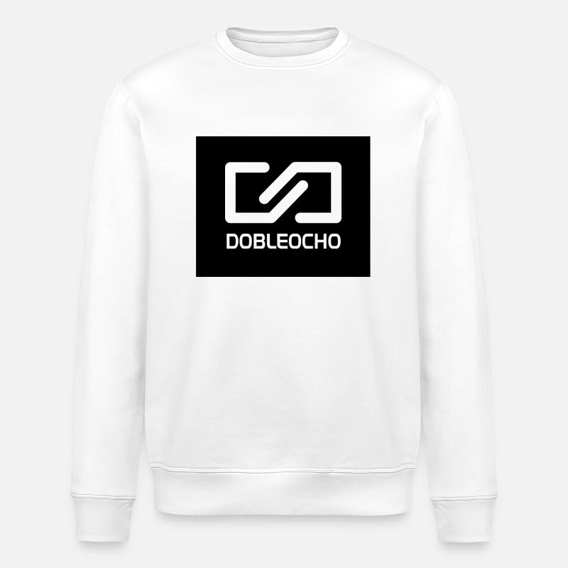 Double-Huit - Sweat bio ROLLER Stanley/Stella Unisexe - blanc