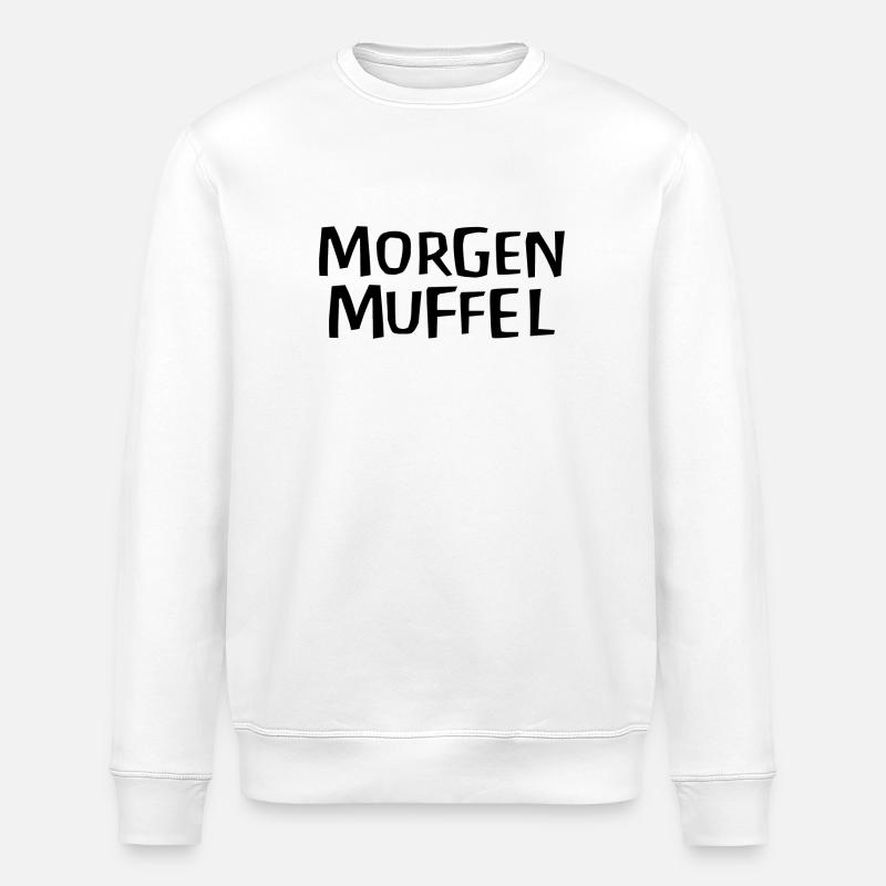 Morgenmuffel - Stanley/Stella Unisex Bio-Sweatshirt ROLLER - Weiß