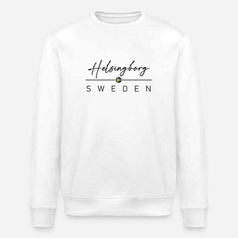 Schweden - Helsingborg - Suède - Sverige - Sweat bio ROLLER Stanley/Stella Unisexe - blanc