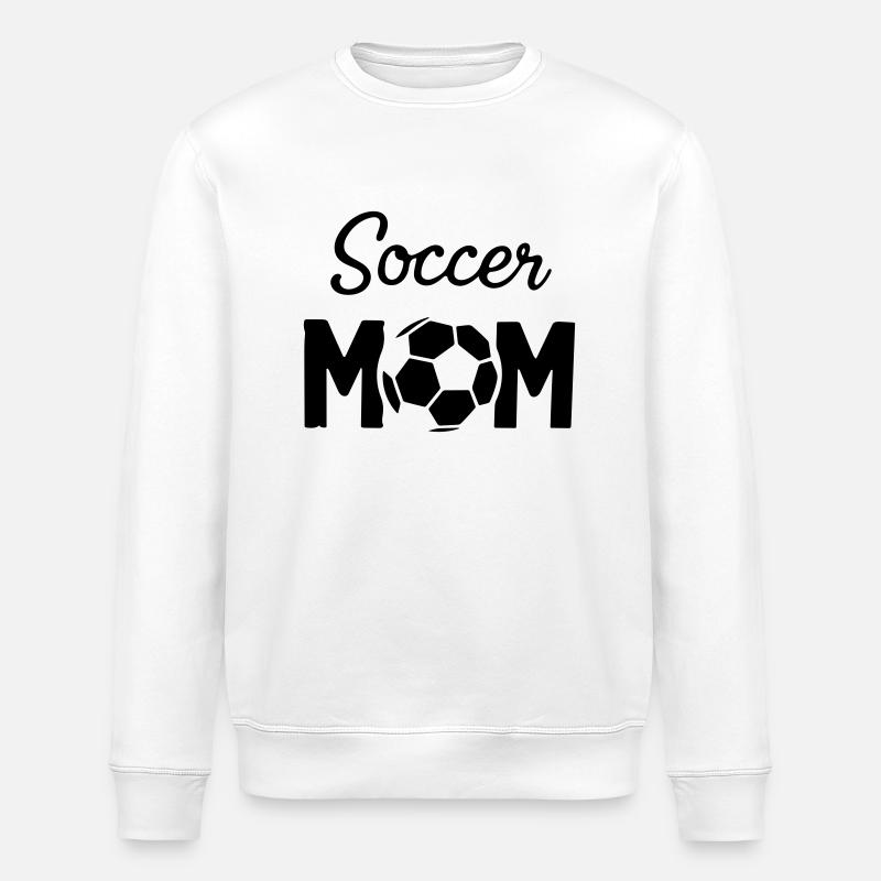 Maman footballeuse - Sweat bio ROLLER Stanley/Stella Unisexe - blanc