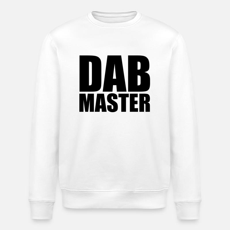 Dabmaster - Stanley/Stella Unisex Bio-Sweatshirt ROLLER - Weiß