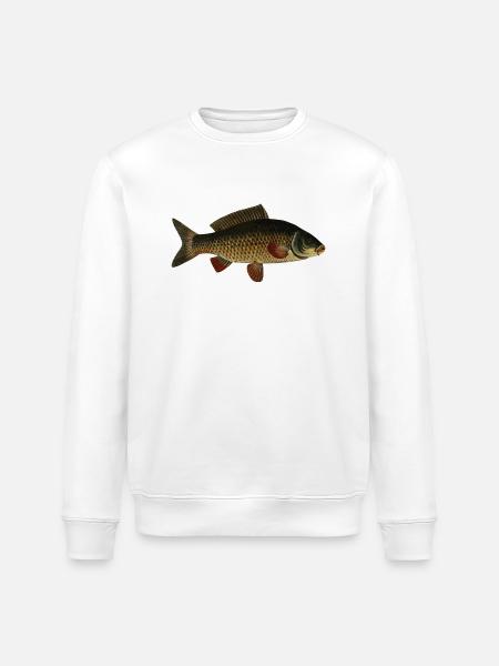 fish107 - Sweat bio ROLLER Stanley/Stella Unisexe - blanc