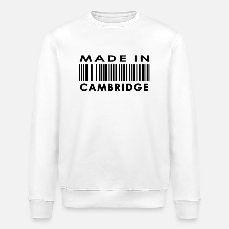 Made in Cambridge - Stanley/Stella Unisex Bio-Sweatshirt ROLLER - Weiß